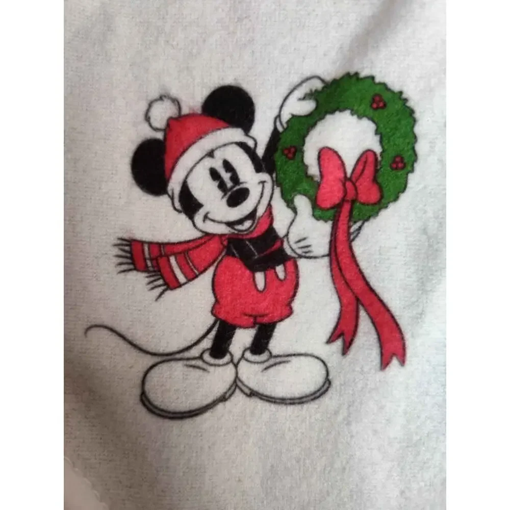 New Mickey Mouse Christmas bandana sz Sm /Md for dogs/cats